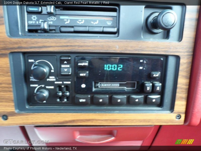 Audio System of 1994 Dakota SLT Extended Cab