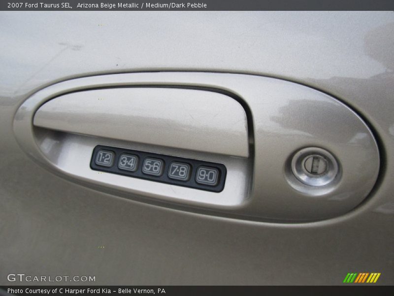 Arizona Beige Metallic / Medium/Dark Pebble 2007 Ford Taurus SEL