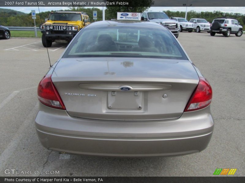Arizona Beige Metallic / Medium/Dark Pebble 2007 Ford Taurus SEL