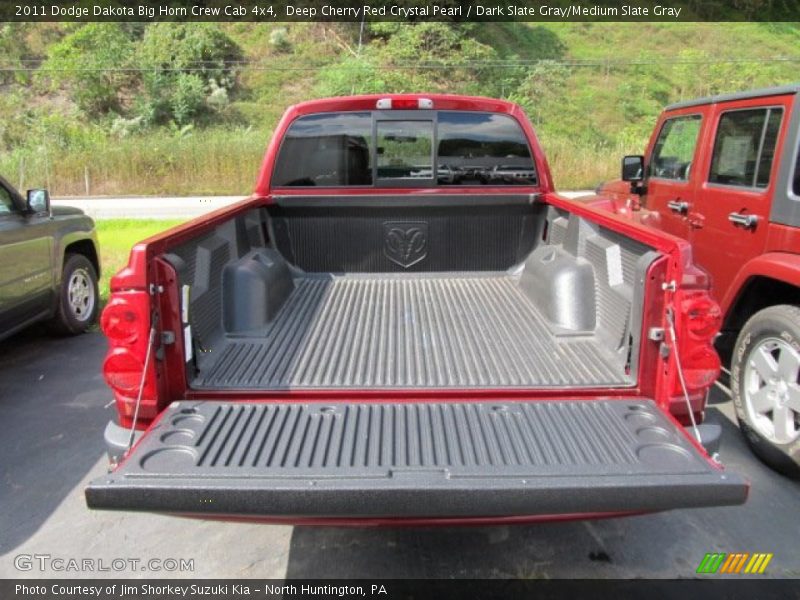 Deep Cherry Red Crystal Pearl / Dark Slate Gray/Medium Slate Gray 2011 Dodge Dakota Big Horn Crew Cab 4x4