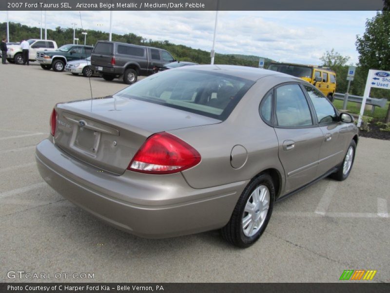 Arizona Beige Metallic / Medium/Dark Pebble 2007 Ford Taurus SEL