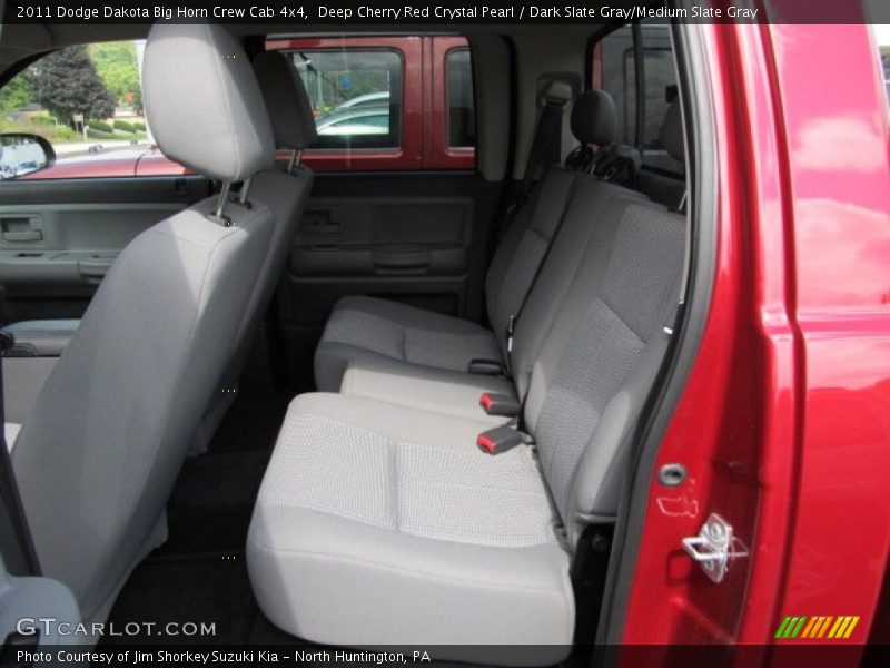 Deep Cherry Red Crystal Pearl / Dark Slate Gray/Medium Slate Gray 2011 Dodge Dakota Big Horn Crew Cab 4x4