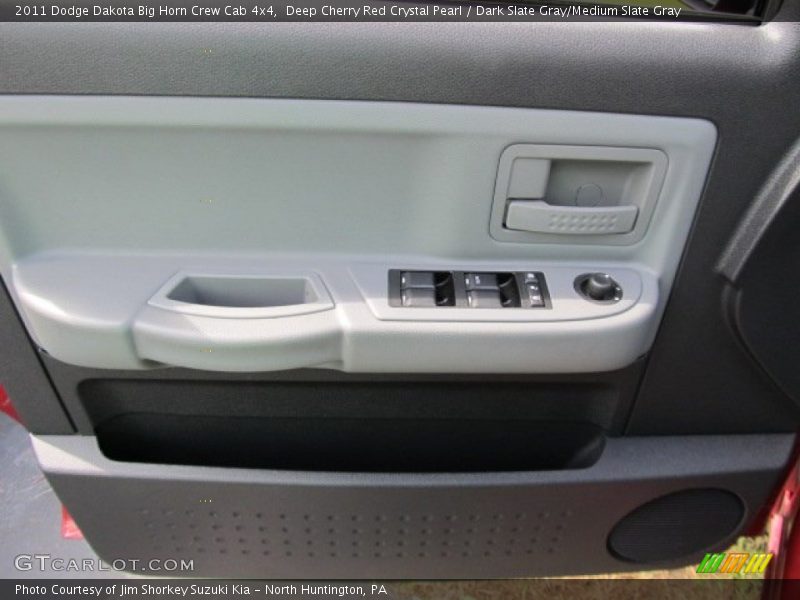 Deep Cherry Red Crystal Pearl / Dark Slate Gray/Medium Slate Gray 2011 Dodge Dakota Big Horn Crew Cab 4x4