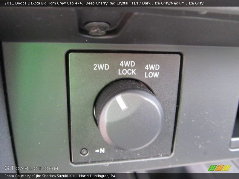 Deep Cherry Red Crystal Pearl / Dark Slate Gray/Medium Slate Gray 2011 Dodge Dakota Big Horn Crew Cab 4x4