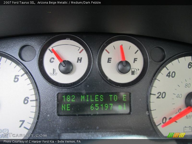 Arizona Beige Metallic / Medium/Dark Pebble 2007 Ford Taurus SEL