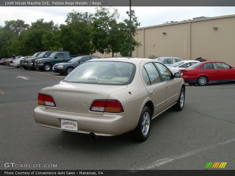 Pebble Beige Metallic / Beige 1998 Nissan Maxima GXE
