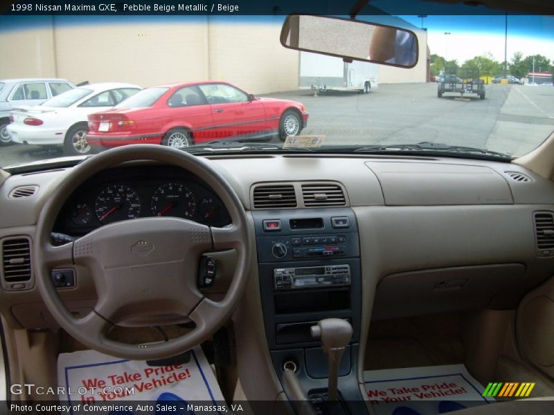 Dashboard of 1998 Maxima GXE