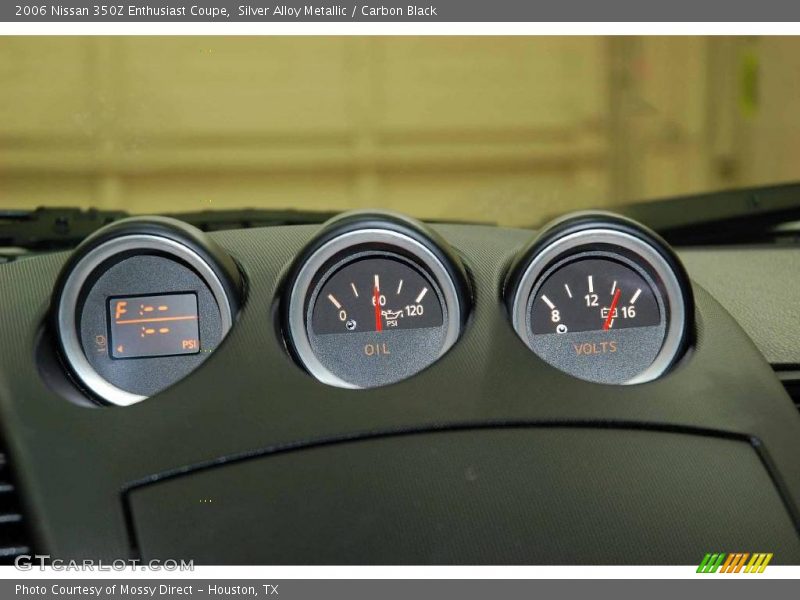 Silver Alloy Metallic / Carbon Black 2006 Nissan 350Z Enthusiast Coupe