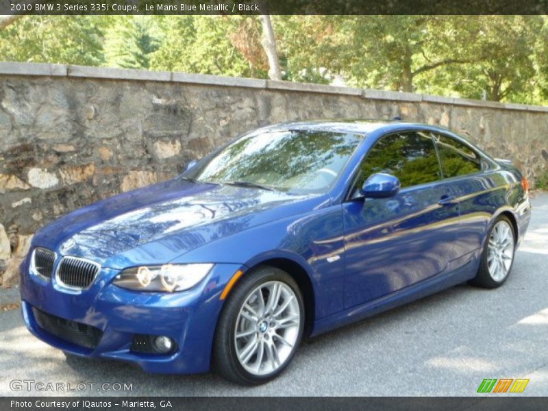 Front 3/4 View of 2010 3 Series 335i Coupe