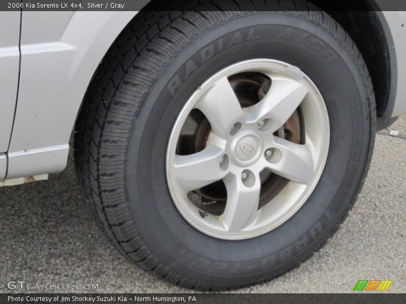 Silver / Gray 2006 Kia Sorento LX 4x4