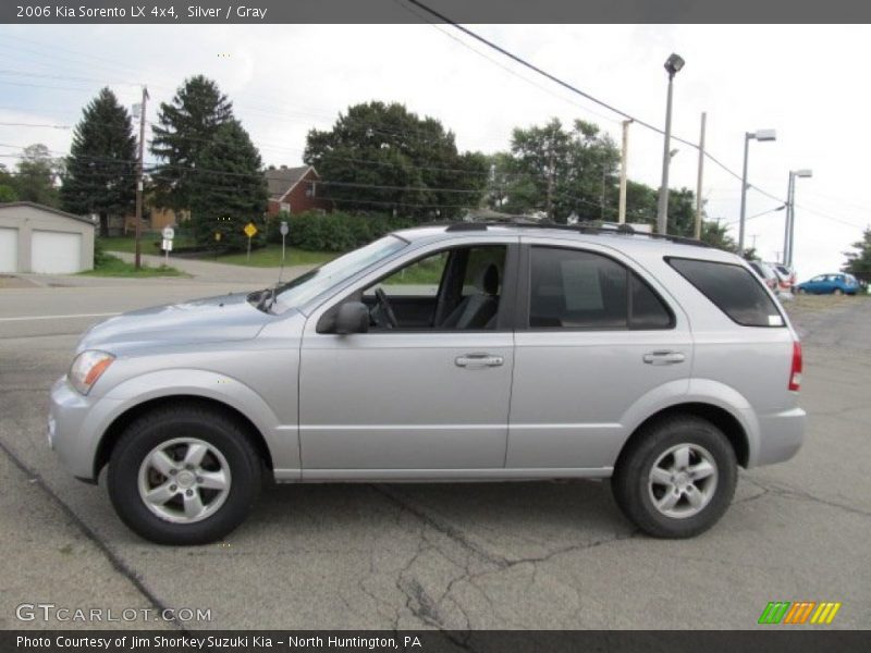Silver / Gray 2006 Kia Sorento LX 4x4