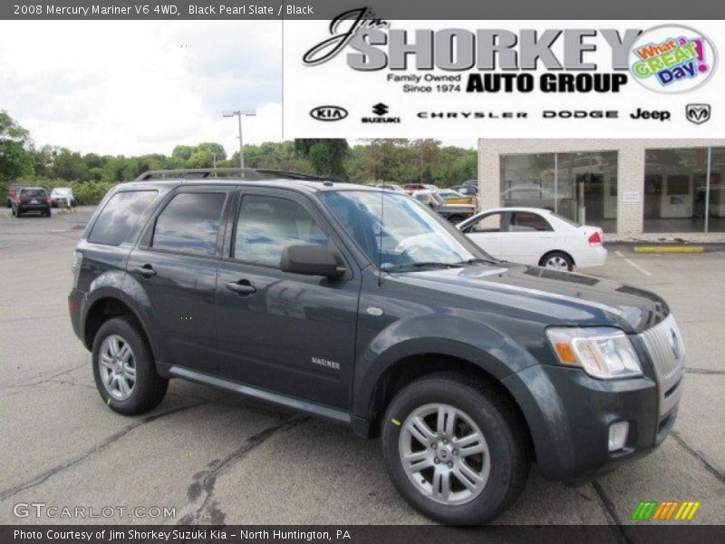 Black Pearl Slate / Black 2008 Mercury Mariner V6 4WD
