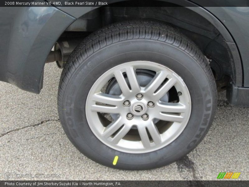 Black Pearl Slate / Black 2008 Mercury Mariner V6 4WD