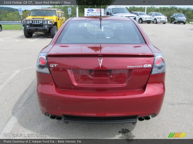 Sport Red Metallic / Onyx 2009 Pontiac G8 GT