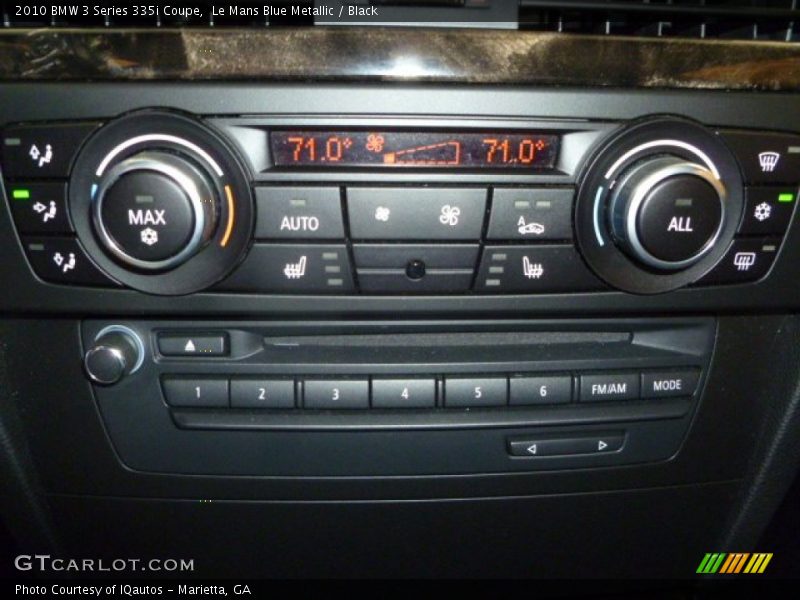 Controls of 2010 3 Series 335i Coupe