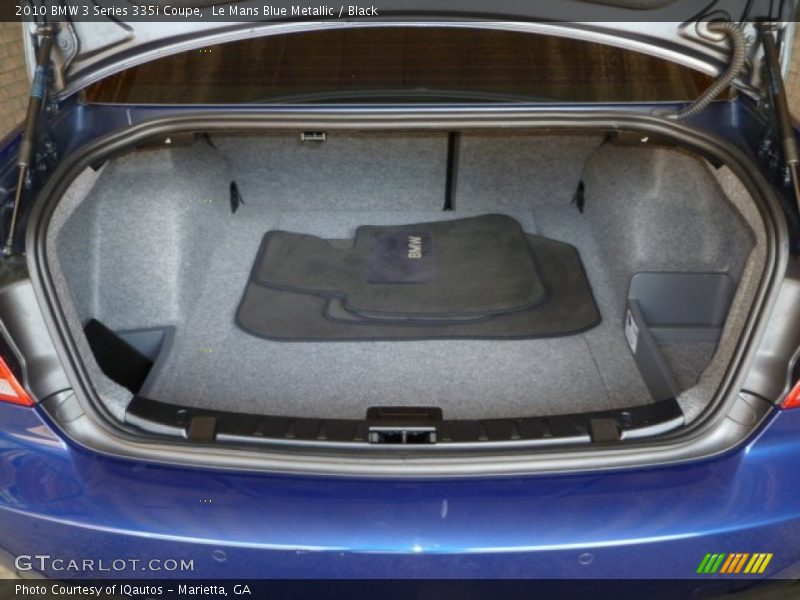  2010 3 Series 335i Coupe Trunk