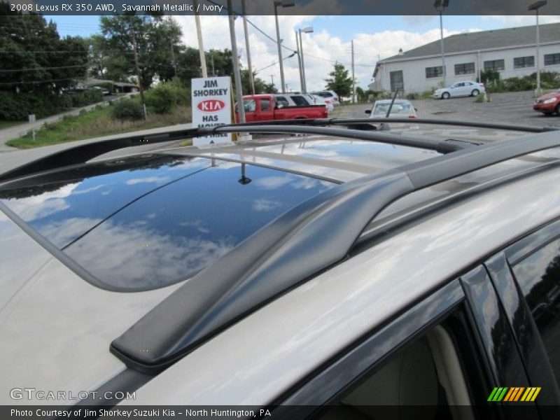 Savannah Metallic / Ivory 2008 Lexus RX 350 AWD