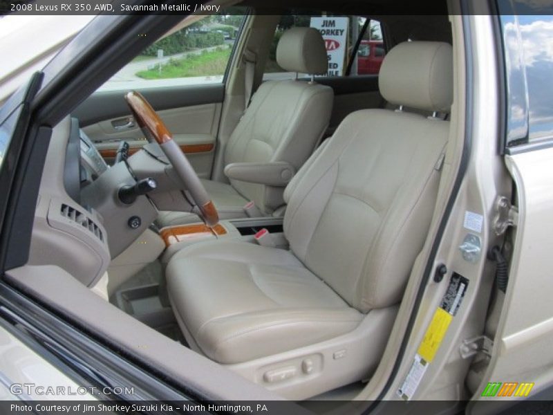 Savannah Metallic / Ivory 2008 Lexus RX 350 AWD