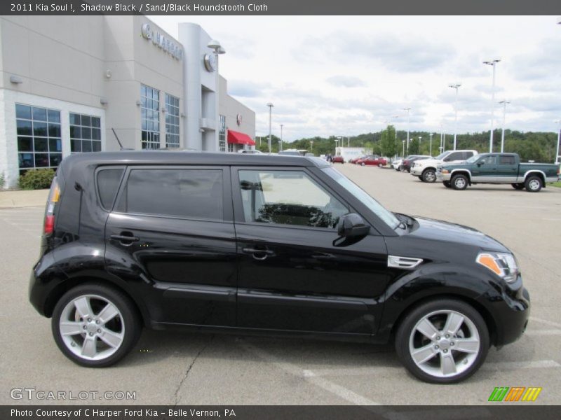 Shadow Black / Sand/Black Houndstooth Cloth 2011 Kia Soul !