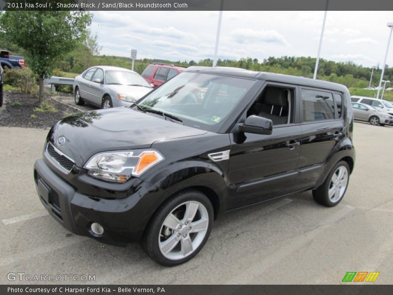 Shadow Black / Sand/Black Houndstooth Cloth 2011 Kia Soul !