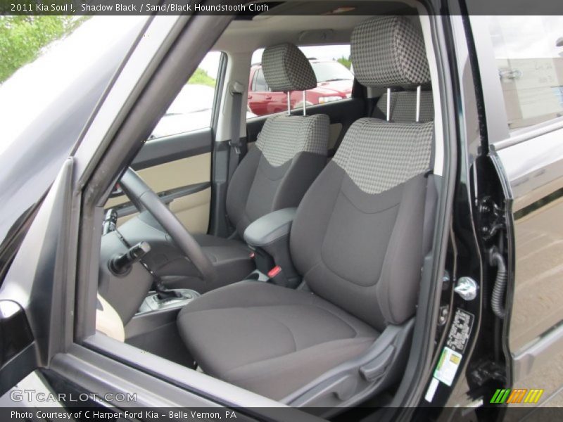 Shadow Black / Sand/Black Houndstooth Cloth 2011 Kia Soul !