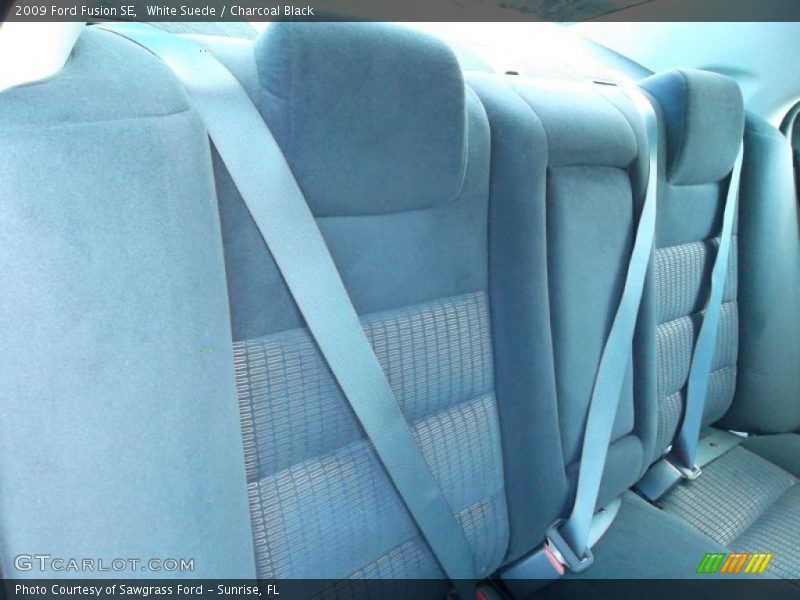 White Suede / Charcoal Black 2009 Ford Fusion SE