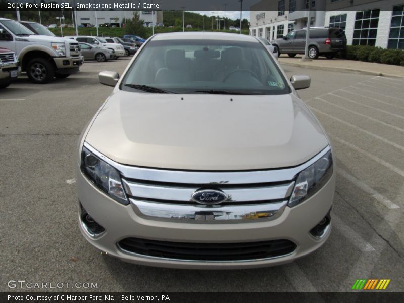 Smokestone Metallic / Camel 2010 Ford Fusion SEL