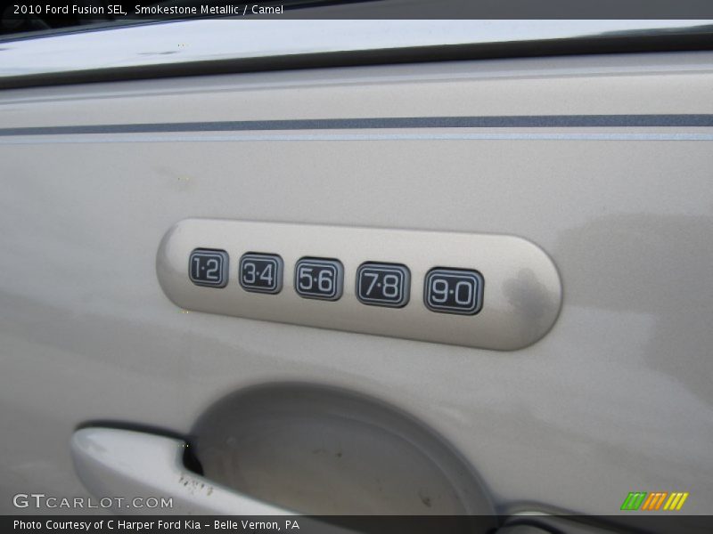 Smokestone Metallic / Camel 2010 Ford Fusion SEL