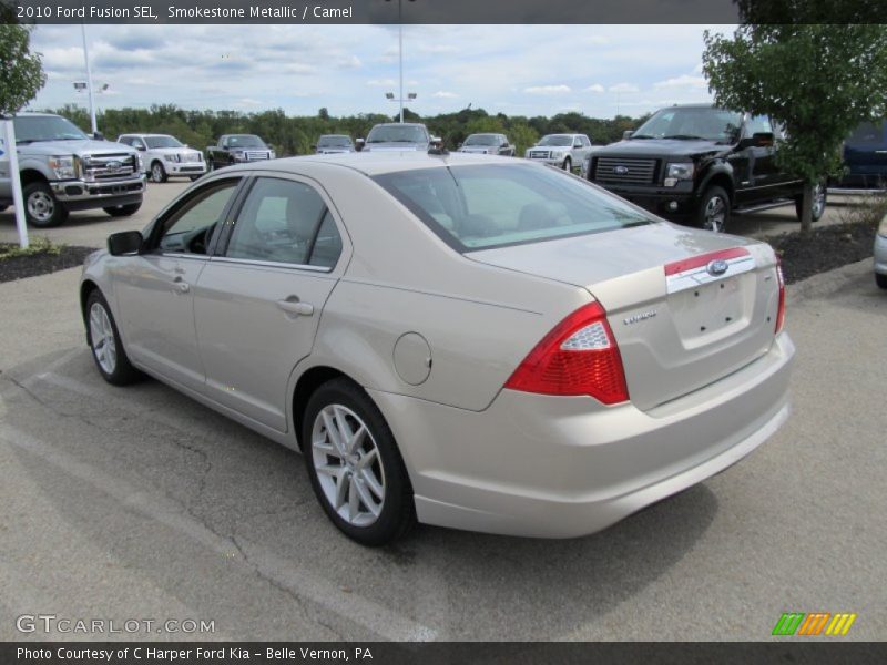 Smokestone Metallic / Camel 2010 Ford Fusion SEL