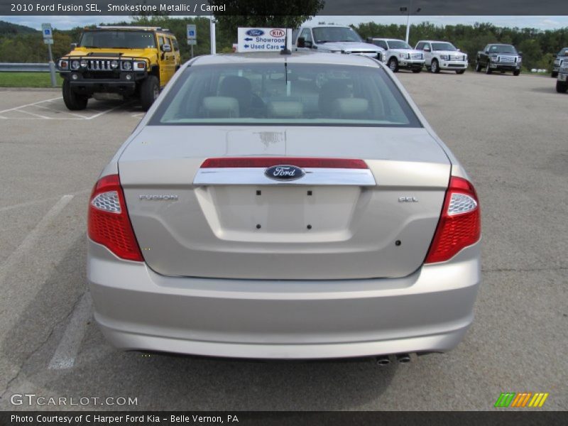 Smokestone Metallic / Camel 2010 Ford Fusion SEL