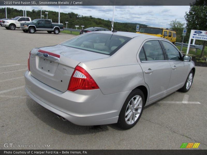 Smokestone Metallic / Camel 2010 Ford Fusion SEL
