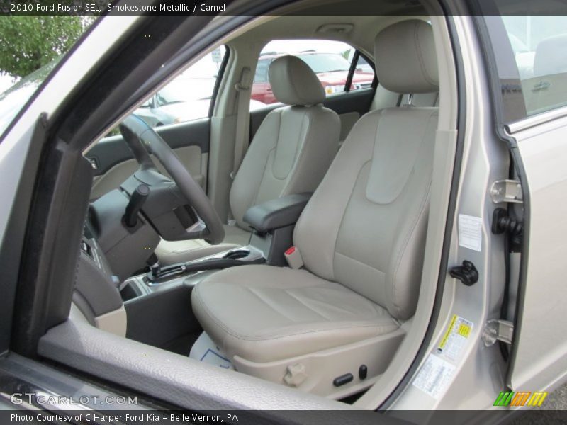 Smokestone Metallic / Camel 2010 Ford Fusion SEL