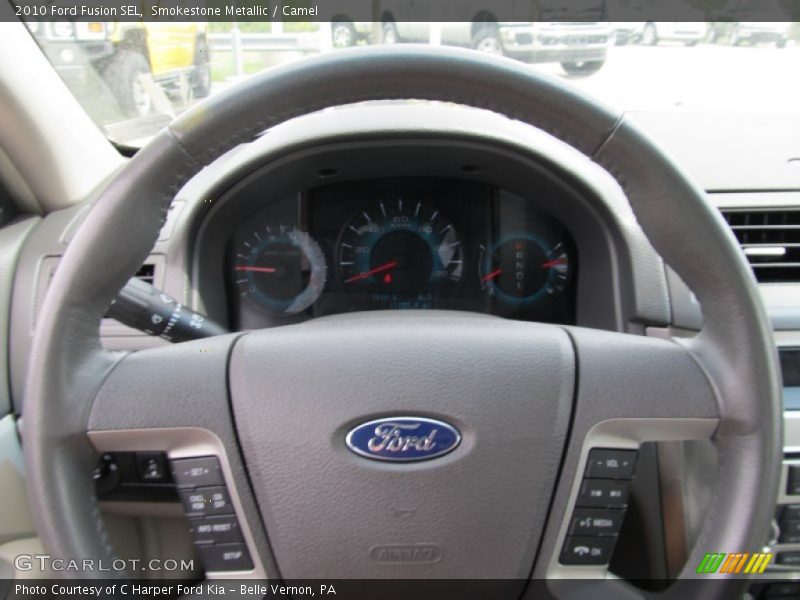 Smokestone Metallic / Camel 2010 Ford Fusion SEL