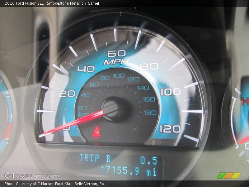 Smokestone Metallic / Camel 2010 Ford Fusion SEL