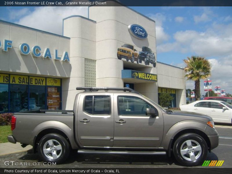 Granite Metallic / Desert 2006 Nissan Frontier LE Crew Cab