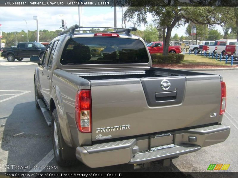 Granite Metallic / Desert 2006 Nissan Frontier LE Crew Cab