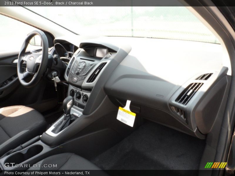 Dashboard of 2012 Focus SE 5-Door