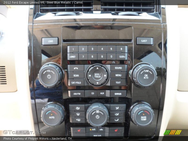Controls of 2012 Escape Limited V6