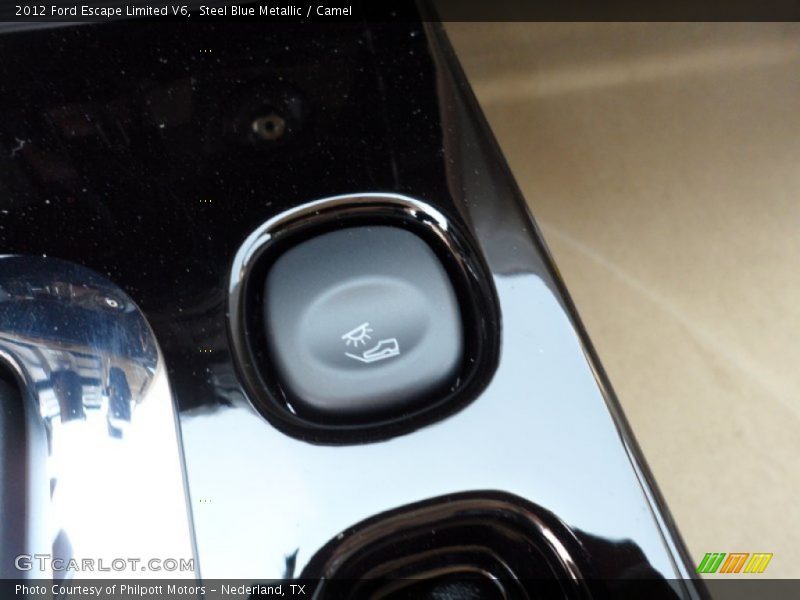 Steel Blue Metallic / Camel 2012 Ford Escape Limited V6
