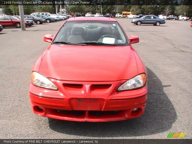 Bright Red / Dark Pewter 1999 Pontiac Grand Am GT Coupe