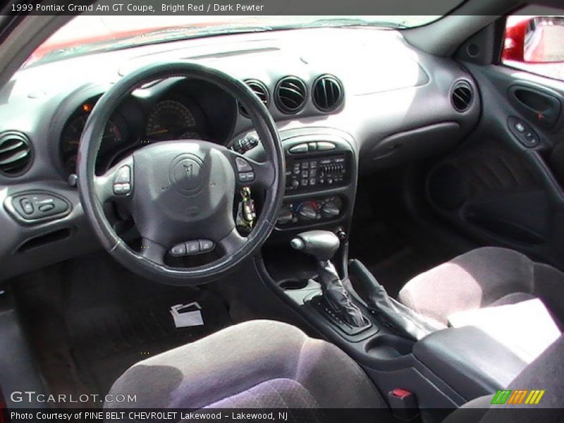  1999 Grand Am GT Coupe Dark Pewter Interior