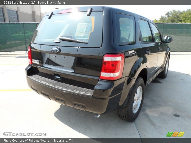 Ebony Black / Stone 2012 Ford Escape XLS