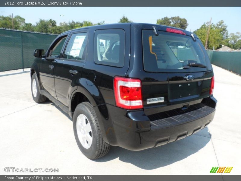  2012 Escape XLS Ebony Black
