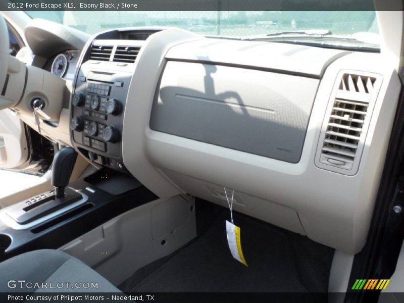 Ebony Black / Stone 2012 Ford Escape XLS