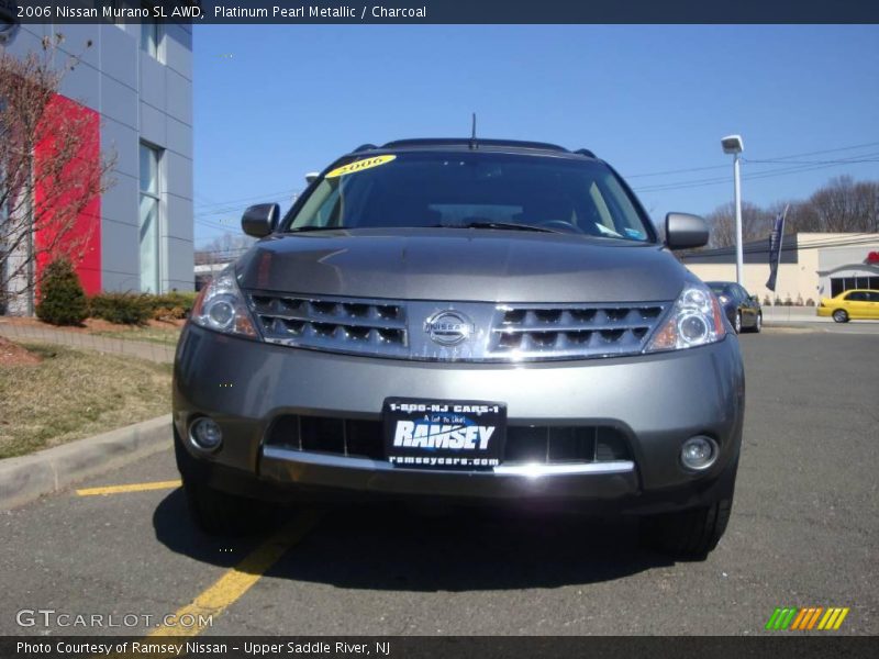 Platinum Pearl Metallic / Charcoal 2006 Nissan Murano SL AWD