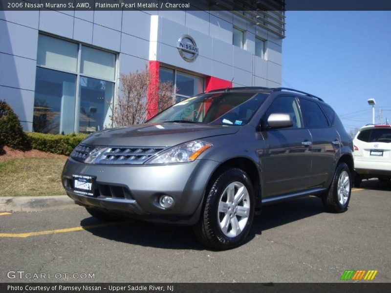 Platinum Pearl Metallic / Charcoal 2006 Nissan Murano SL AWD