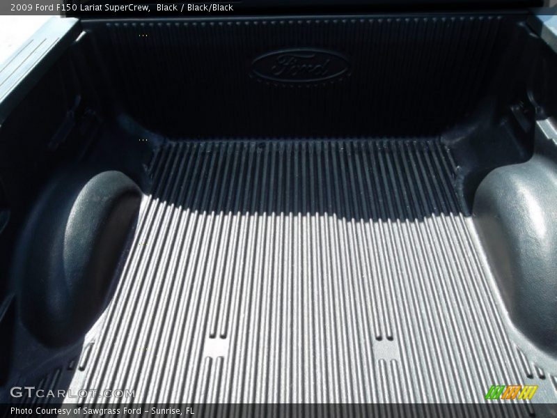 Black / Black/Black 2009 Ford F150 Lariat SuperCrew