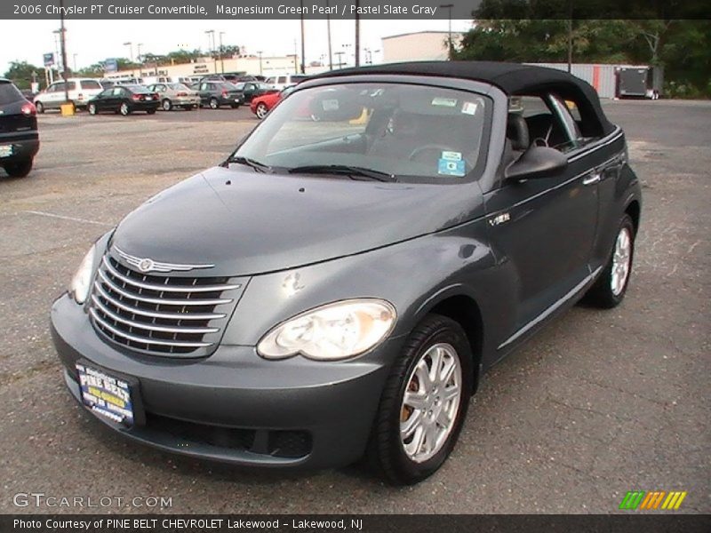 Magnesium Green Pearl / Pastel Slate Gray 2006 Chrysler PT Cruiser Convertible