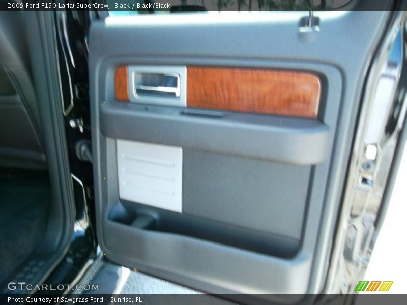 Black / Black/Black 2009 Ford F150 Lariat SuperCrew