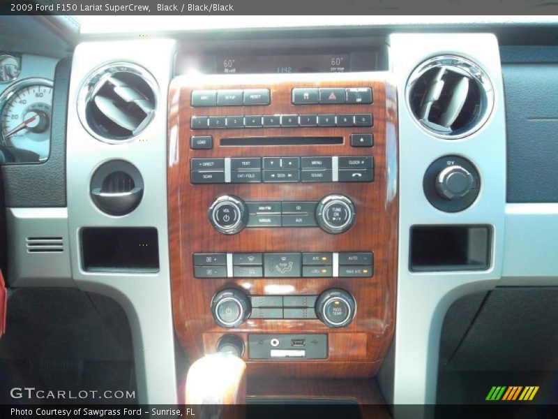 Black / Black/Black 2009 Ford F150 Lariat SuperCrew